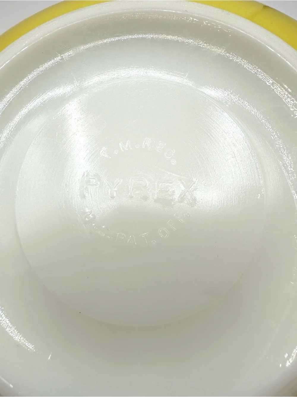 Pyrex Yellow Bowl, 1960s Vintage